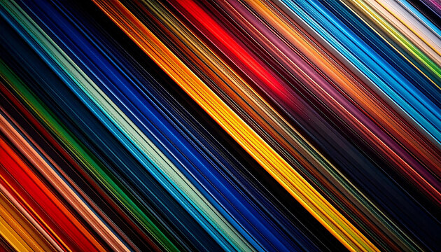 Abstract background graphic with colorful lines