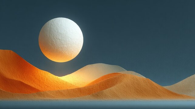 Desert Moonrise