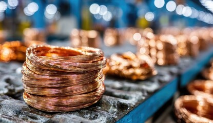 Copper Wire Rolls