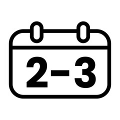 Scoreboard Line Icon of Volleyball Icon Set