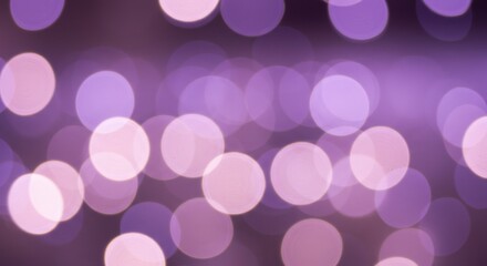Purple Bokeh Lights Abstract Background for Creative and Digital Design