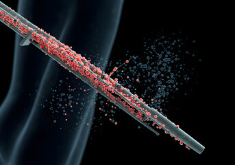 Targeted Drug Delivery System Nanotechnology Medical Concept Art