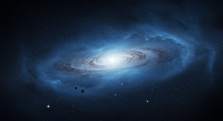 Fototapeta premium Outer Space Galaxy Scene