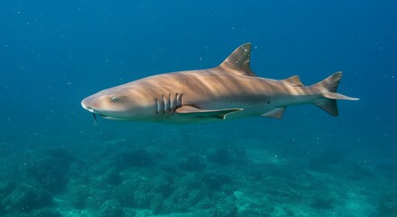 Fototapeta premium Shark underwater