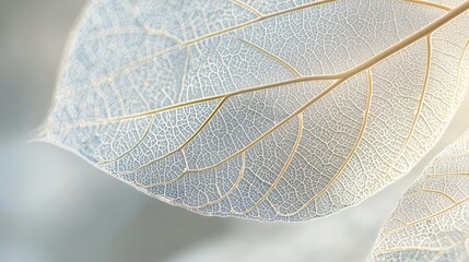 Translucent leaf detail