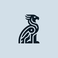 Ancient griffin logo