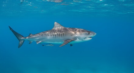 Tiger shark underwater