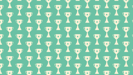 Trophy vector pattern design