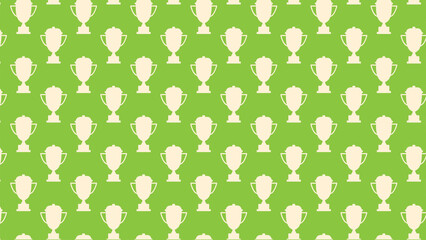 Trophy vector pattern design
