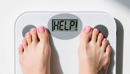 Weight Scale Displaying Help Body Image and Mental Health
