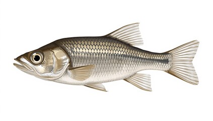 Fototapeta premium fish isolated on white