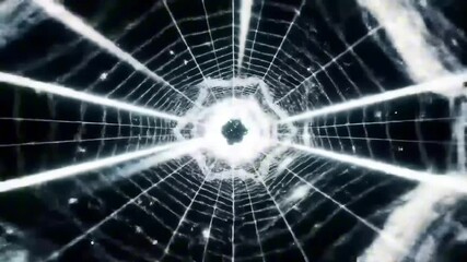 Captivating abstract background of a luminous digital tunnel, creating a futuristic conceptual grid and illustrating rapid movement through a high-tech, modern space - Powered by Adobe