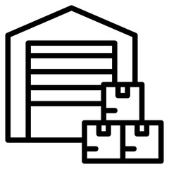 Whole saller icon vector illustration