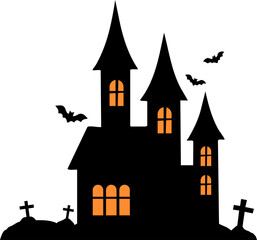 Halloween  Haunted house