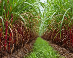 Green Plants Field View