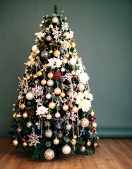 Ornate Christmas tree