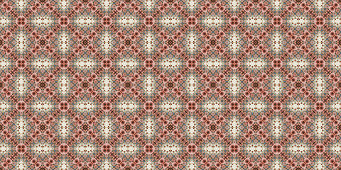 Seamless abstract pattern. Wide carpet pattern. Abstract banner background. Art woven background