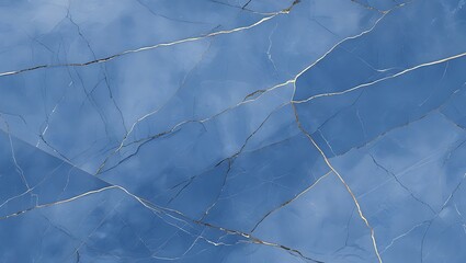 Blue Marble Texture Background — Seamless Luxury Stone with Veins