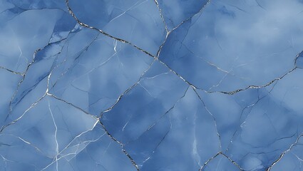 Blue Marble Texture Background — Seamless Luxury Stone with Veins