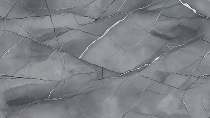 Seamless Grey Marble Texture — Elegant Gray Veined Stone Background