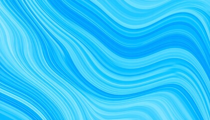 Abstract Blue Wavy Lines Background Design for Digital Art and Graphic Resources