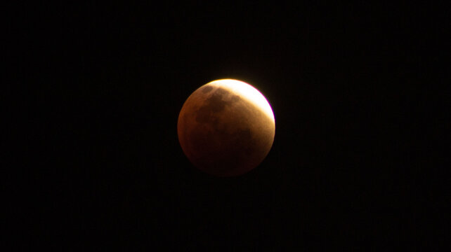 A total lunar eclipse occurred at the Moon's ascending node of orbit on Sunday, September 7, 2025