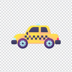 Fototapeta premium Taxi Sign Icon for Ride Hailing