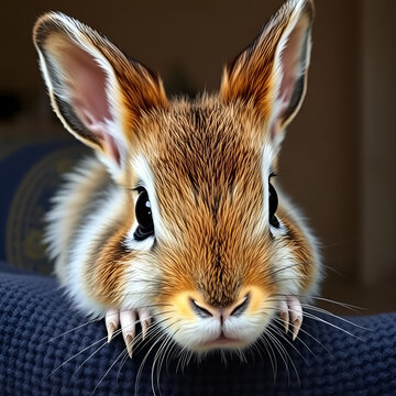 coniglietto coniglio nano occhi azzurri domestico