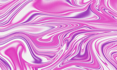 Abstract swirling pink and purple fluid marbling pattern background vibrant energy
