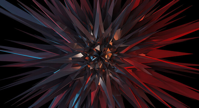 Abstract geometric pattern background, colorful and trendy