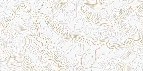 Abstract design with seamless pattern with lines topographic map. geographic mountain relief. colorful contours topography stylized height of the lines. geographic contour map paper texture.