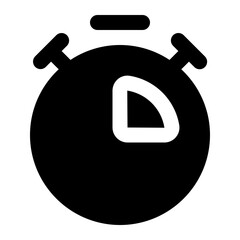 chronometer icon for illustration