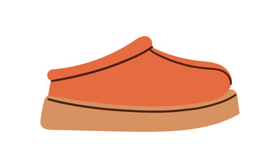 Footwear flat colored icons of female shoes boots for different seasons isolated vector illustration on white .