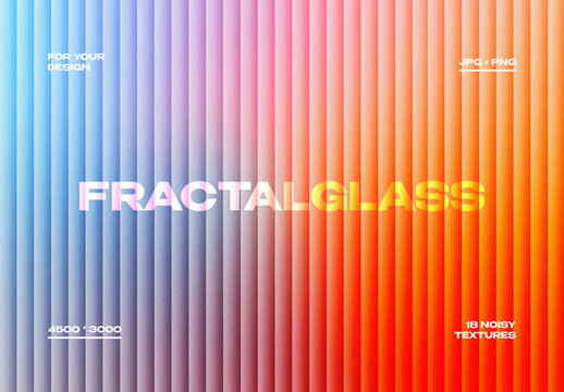 Fractal Glass Chroma Textures