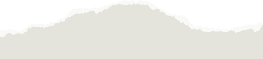 Obraz premium Unevenly ripped paper sheet. Rough cutout stripe for scrapbook projects and banner design. Textured piece for templates.