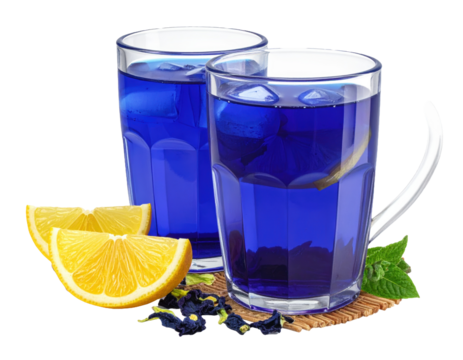 Creative stationery set with blue pencil case and colorful pencils