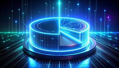Digital Global Data Pie Chart