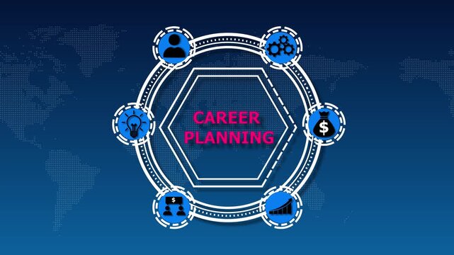 Coach motivate to career growth. Personal development, personal and career growth. Potential concepts. Career planning icon showing professional growth, goal setting, and skill development.