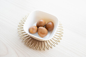 うずらの味付け卵