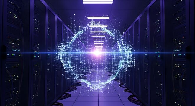 Data Center Innovation - Global Network and Server Room Technology.