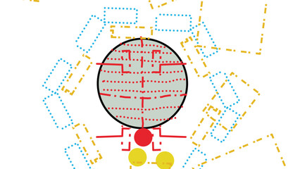 abstract vector background with lines