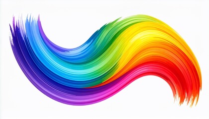 Vibrant Abstract Swirl of Colors Representing Artistic Expression and Creativity