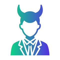 devil Gradient icon