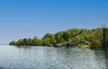 Starnberger See, Naturbad, Bernried Hubl