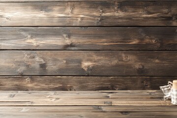 Obraz premium Rustic wooden background with tabletop