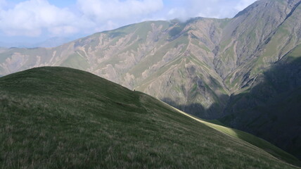 view of the mountains