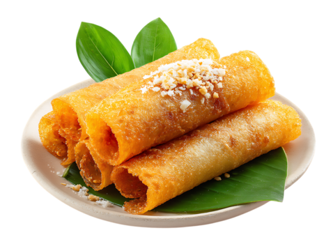 Khanom Buang Thai crispy pancakes