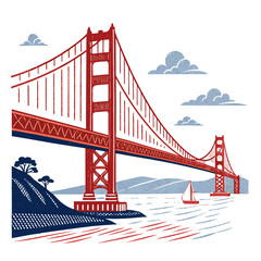 Stunning Create Bold Stroke Pixel Bridge Across River Premium Digital Asset