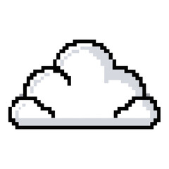 Obraz premium Showcasing Create Bold Stroke Pixel Cloud Backg Dynamic Premium Digital Asset