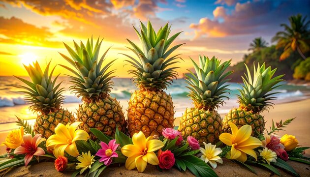 Exotic Fruit and Still Life Compositions